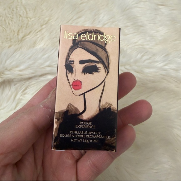 Lisa Eldridge Rouge Experience Refillable Lipstick dreamy damask 191 - Picture 3 of 7